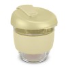Natural 250mL Borosilicate Glass Cups